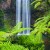 Image of Millaa Millaa Falls on Atherton Tablelands, North Queensland, Australia