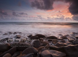 Image of sunrise over the Coral Sea, Port Douglas, North Queensland, Australia