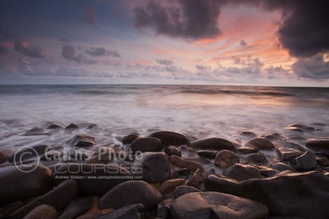 Image of sunrise over the Coral Sea, Port Douglas, North Queensland, Australia