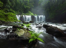 Image of majestic Nandroya Falls, Atherton Tablelands, North Queensland, Australia