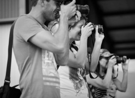 Image of photographers during Cairns Photo Courses field shoot