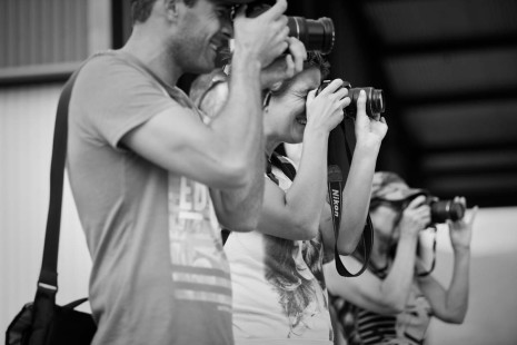 Image of photographers during Cairns Photo Courses field shoot