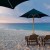 Image of sun lounges at sunset on Green Island, Great Barrier Reef, Cairns, North Queensland, Australia