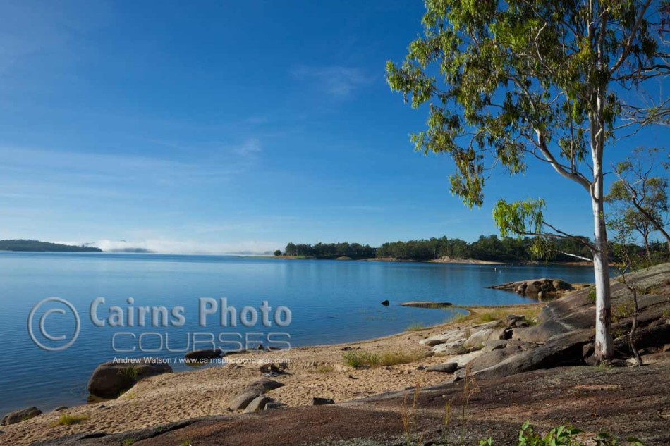 Image of Lake Tinaroo at dawn, Atherton Tablelands, North Queensland, Australia