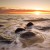 Image of sun rising over the Coral Sea at Ellis Beach, Cairns, North Queensland, Australia