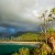 Image of shower over Myall Beach, Cape Tribulation, Daintree National Park, North Queensland, Australia