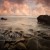 Image of dawn over Coral Sea at Red Cliff Point, Port Douglas, North Queensland, Australia