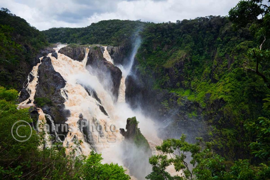 Image of Barron Falls during the monsoon season, Kuranda, Cairns, North Queensland, Australia